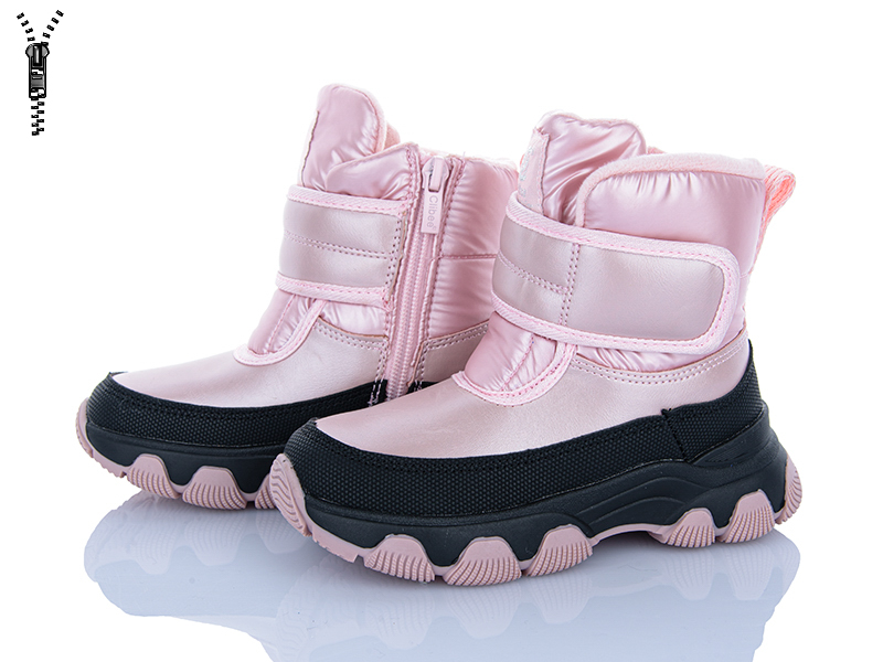 Ботинки Apawwa (27-32) HB555 pink (зима)