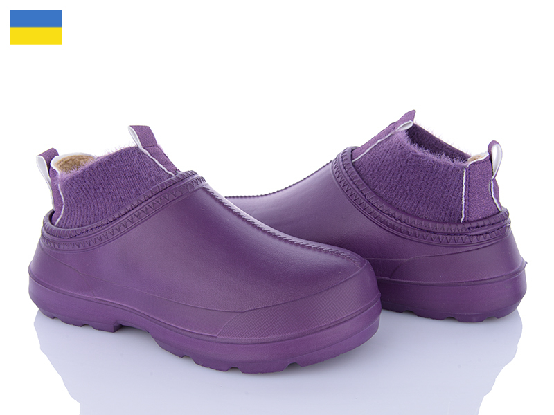 Галоши Roks (37-41) Dago 7006 т.фіолетовий (деми)