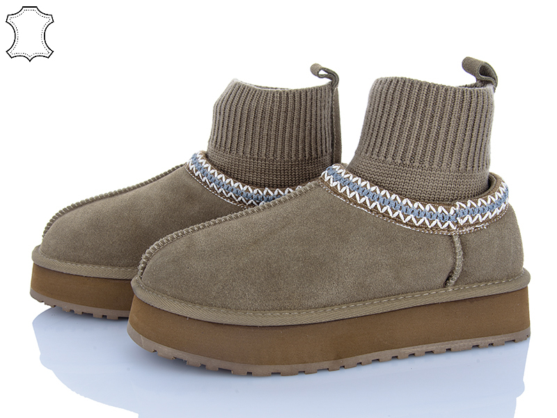 Угги Canoa (36-41) 6051 green (зима)