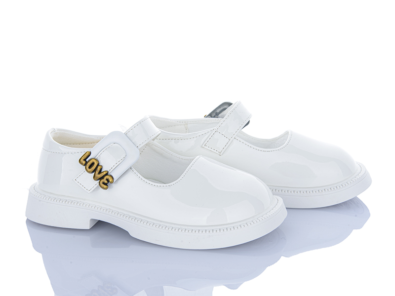 Туфли Clibee (27-32) D 633-2 white (деми)