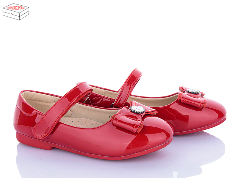 Туфли Apawwa (31-36) GC93 red (деми)