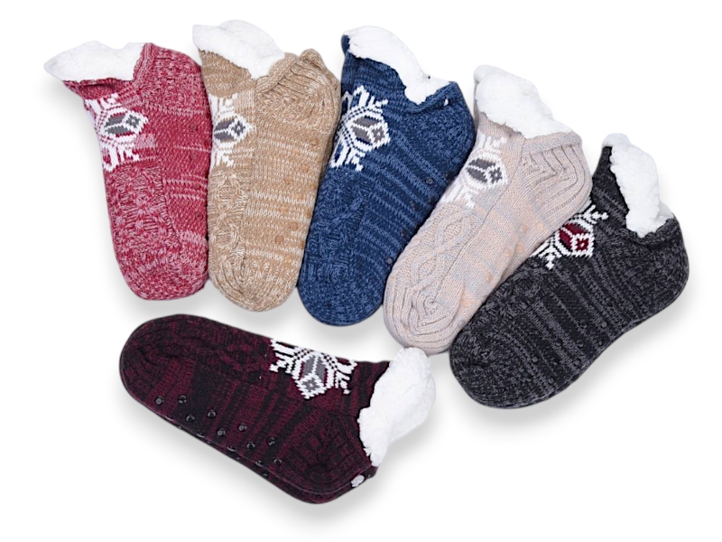 Тапочки M&L ALEX14 (36-41) WF24513 mix (зима)