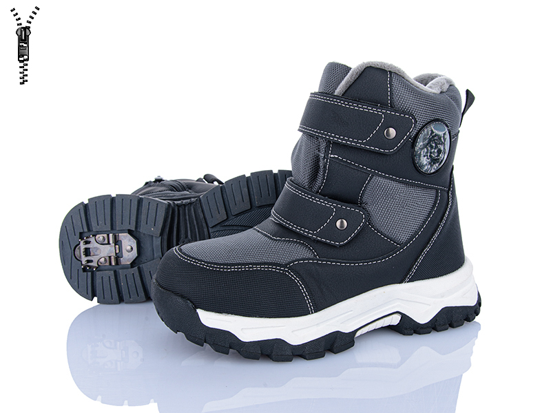 Ботинки QQ Shoes (32-37) AM551-7 (зима)