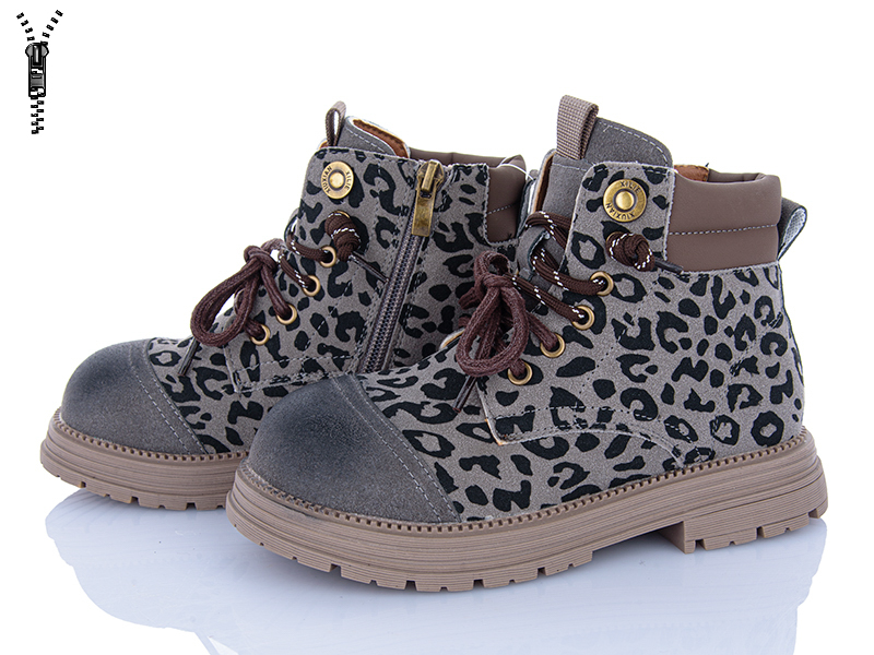 Ботинки Clibee (31-37) A3056 beige (деми)