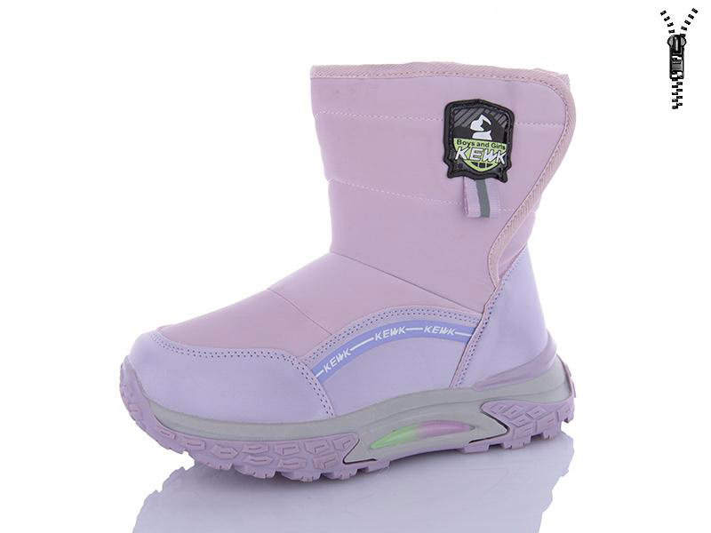 Дутики OkShoes (32-37) 8870-2F (зима)