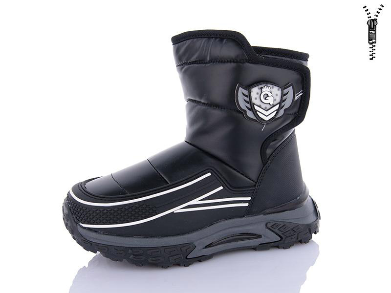 Дутики OkShoes (32-37) 8870-3A (зима)