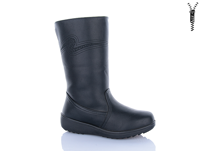 Сапоги QQ Shoes (37-42) WY6-1 (зима)
