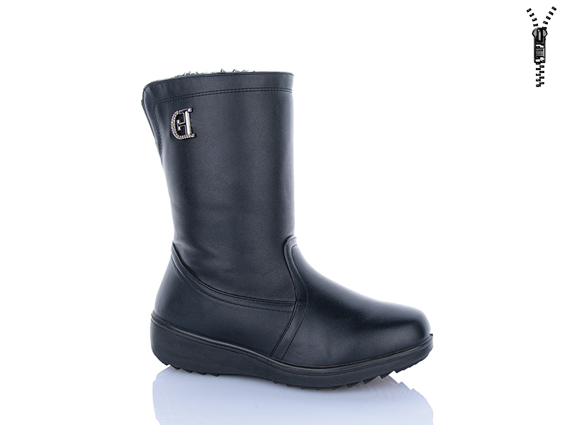 Сапоги QQ Shoes (37-42) WY7-1 (зима)