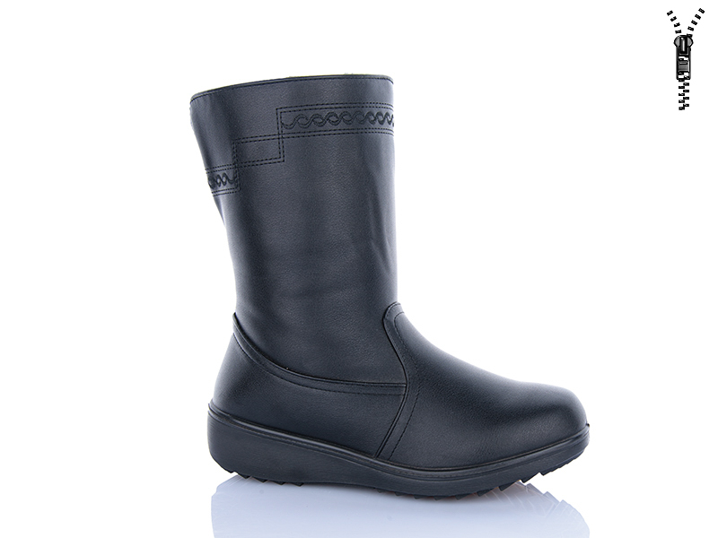 Сапоги QQ Shoes (37-42) WY8-1 (зима)