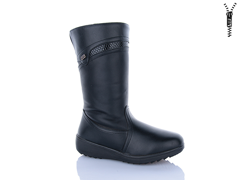 Сапоги QQ Shoes (37-42) WY9-1 (зима)