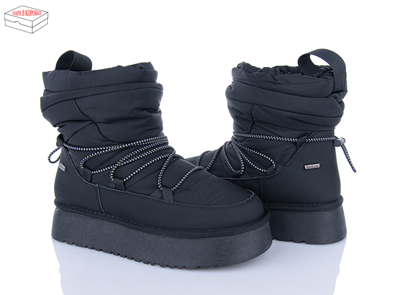 Угги Калория (36-40) 3036 black (зима)
