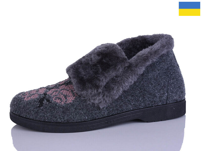 Бурки DeMur (36-41) 23001 сірий (зима)