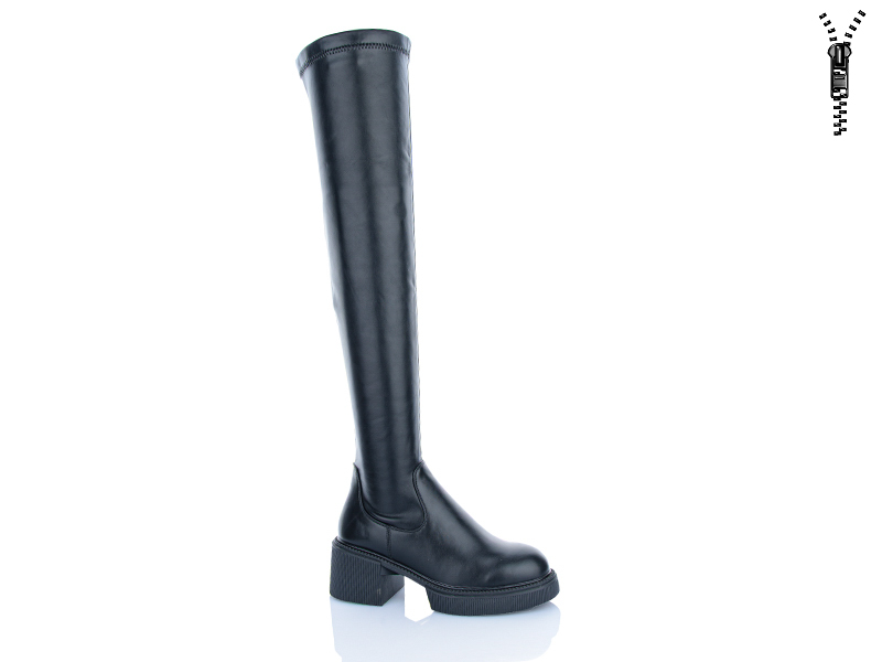 Ботфорты QQ Shoes (36-40) M607 єврозима (зима)