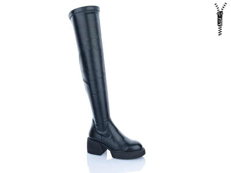 Ботфорты QQ Shoes (36-40) M609 єврозима (зима)
