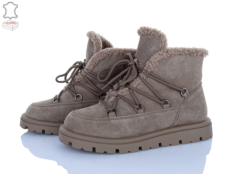 Ботинки Мир (36-41) 4290-B7788-3 khaki (зима)
