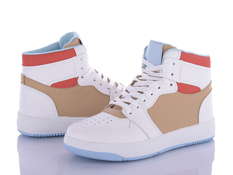 Кроссовки QQ Shoes (36-41) BK70 coffee (деми)