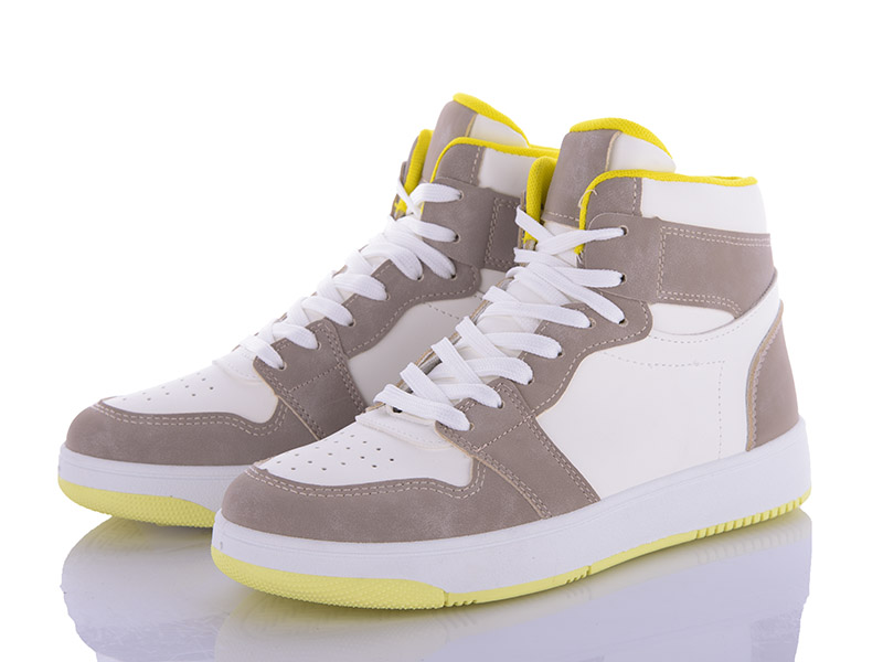 Кроссовки QQ Shoes (36-41) BK70 khaki (деми)