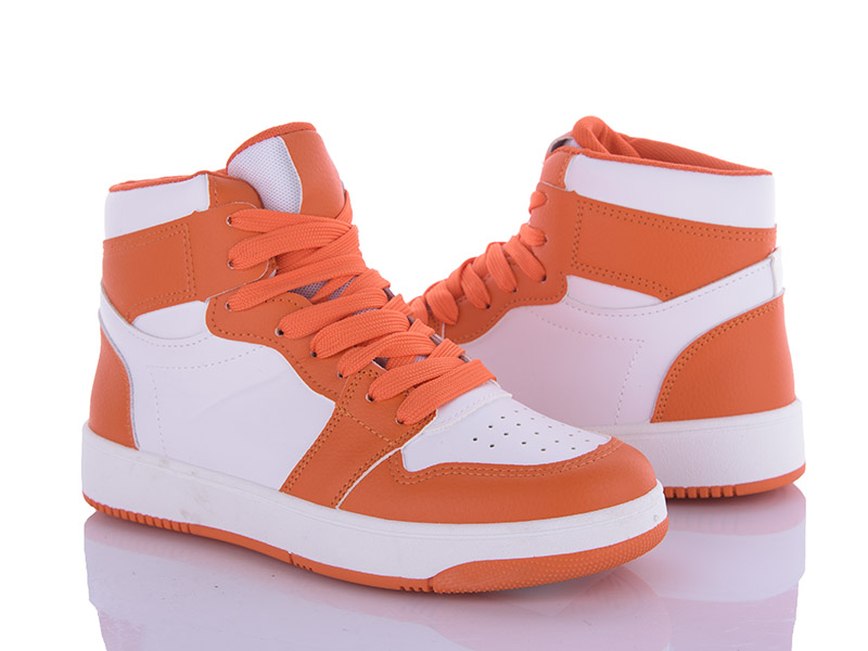 Кроссовки QQ Shoes (36-41) BK70 orange (деми)