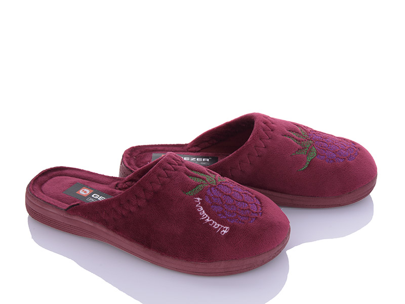 Тапочки Soylu (36-40) J14414 red (деми)