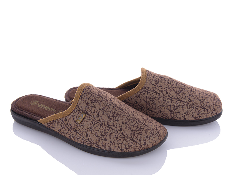 Тапочки Soylu (40-45) GE001 brown (зима)