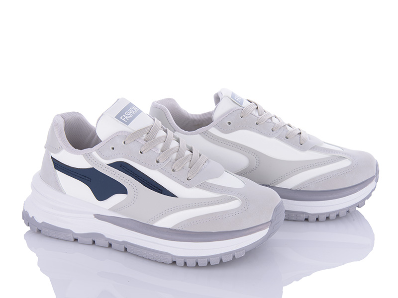 Кроссовки Violeta (36-41) 172-31-172-40 grey (деми)