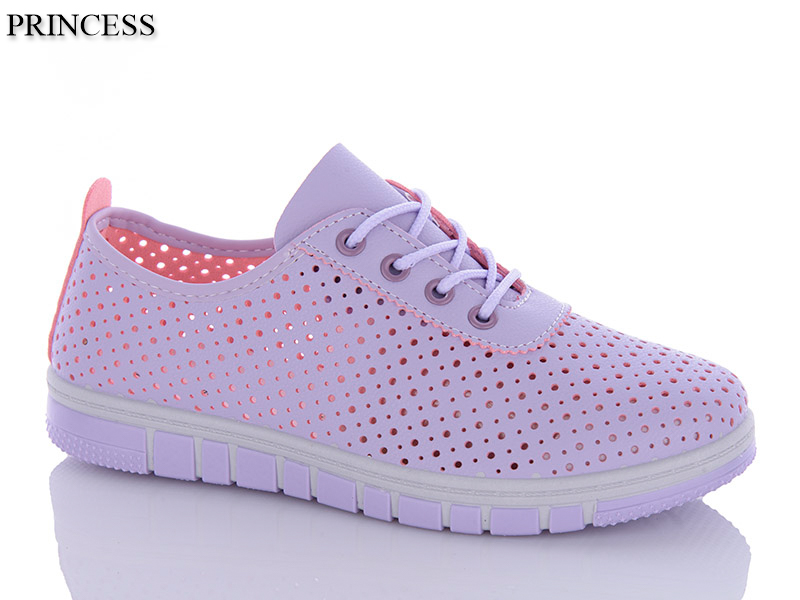 Кроссовки Princess (37-41) L88 violet (лето)
