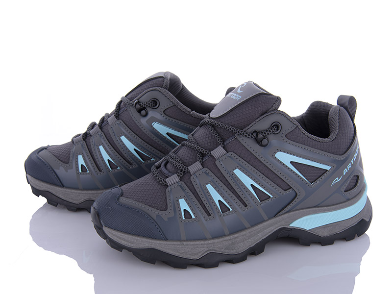Кроссовки Violeta (36-41) 149-32 d.grey-blue (деми)