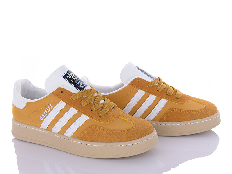 Кроссовки Violeta (36-40) 182-15 yellow (деми)