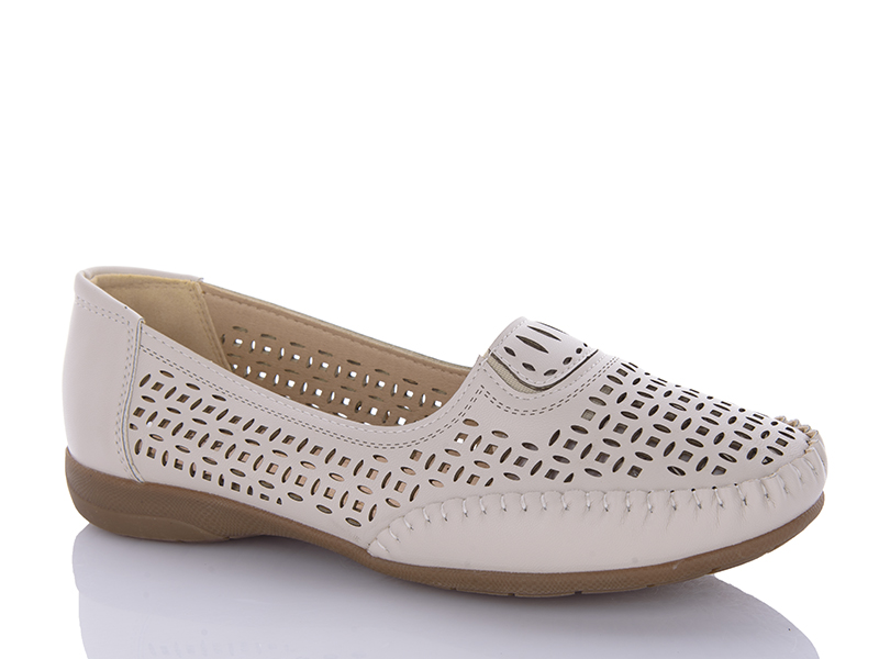 Туфли Chunsen (37–42) 2567-7 beige (лето)