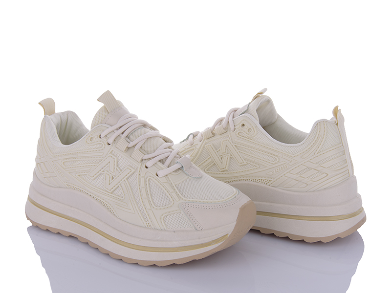 Кроссовки Violeta (36-41) HD43-172-39 beige (деми)