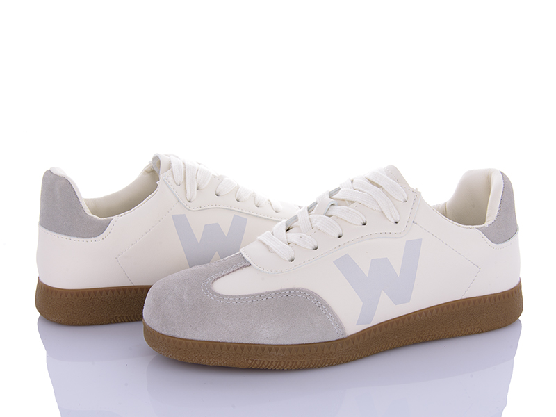 Кроссовки Violeta (36-40) 197-183 beige (деми)