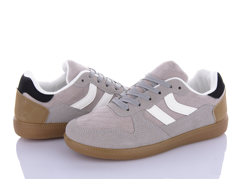 Кроссовки Violeta (36-41) 9-799 grey (деми)