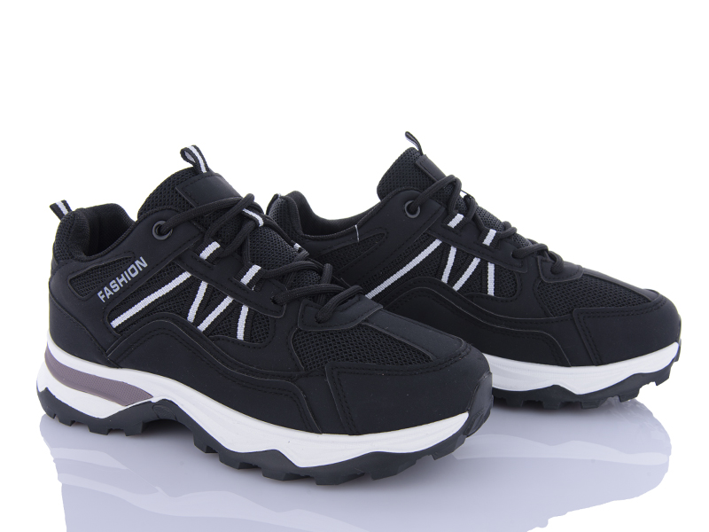 Кроссовки Violeta (36-41) 9-759-9-784 black (деми)