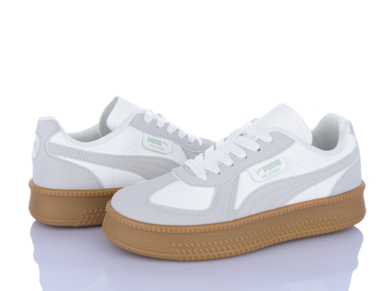 Кроссовки Violeta (36-41) HD71-149-67 white-grey (деми)
