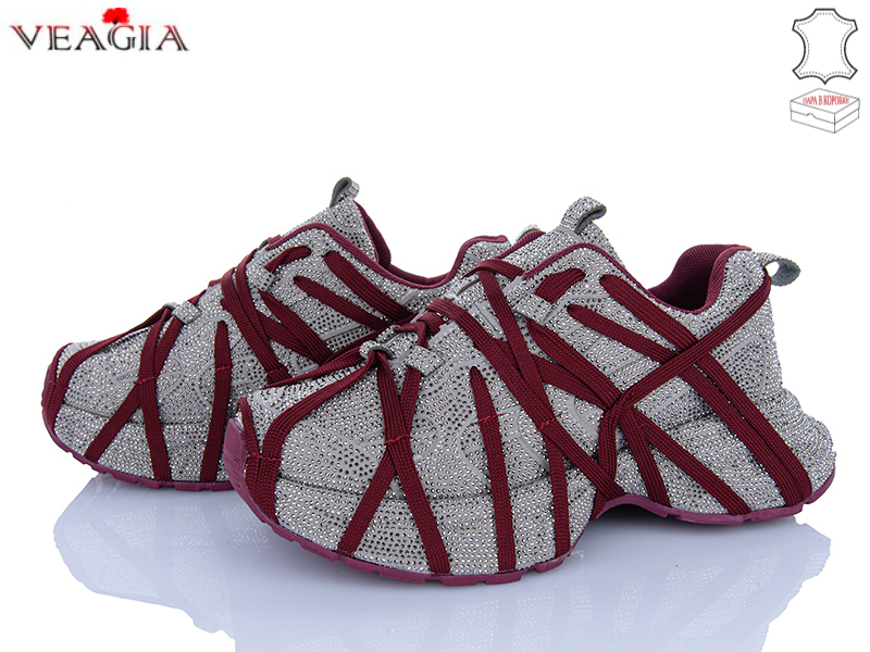 Кроссовки ADA (37-42) 90888 -4 angora red (деми)