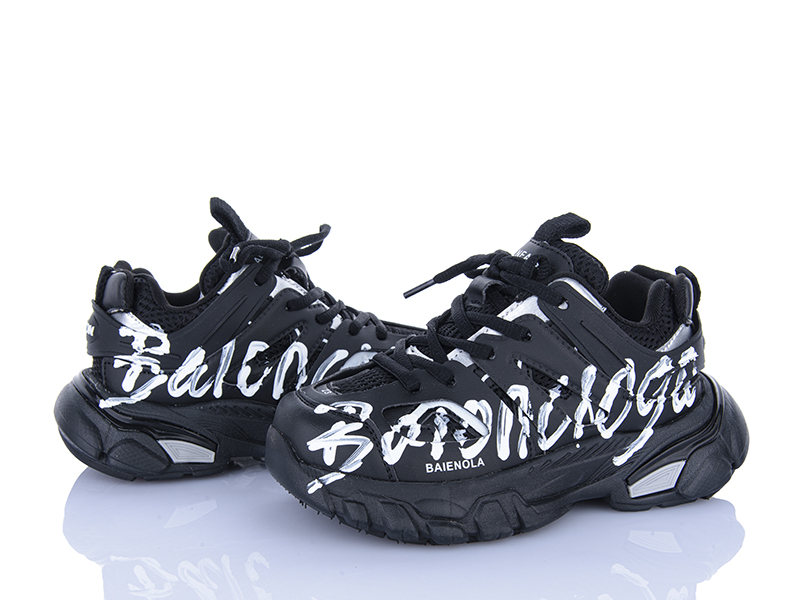 Кроссовки Clibee (31-37) 59A1030-2 black (деми)