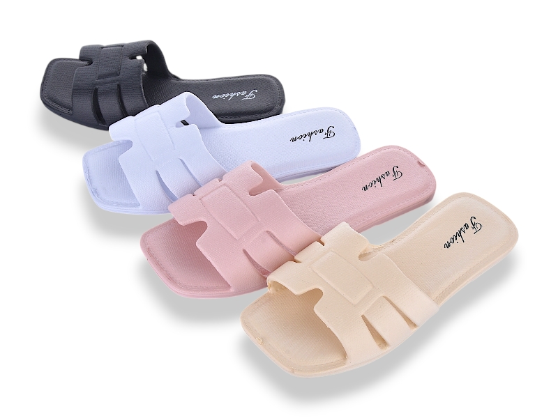 Шлепанцы KH Shoes (36-41) 3163 mix (лето)