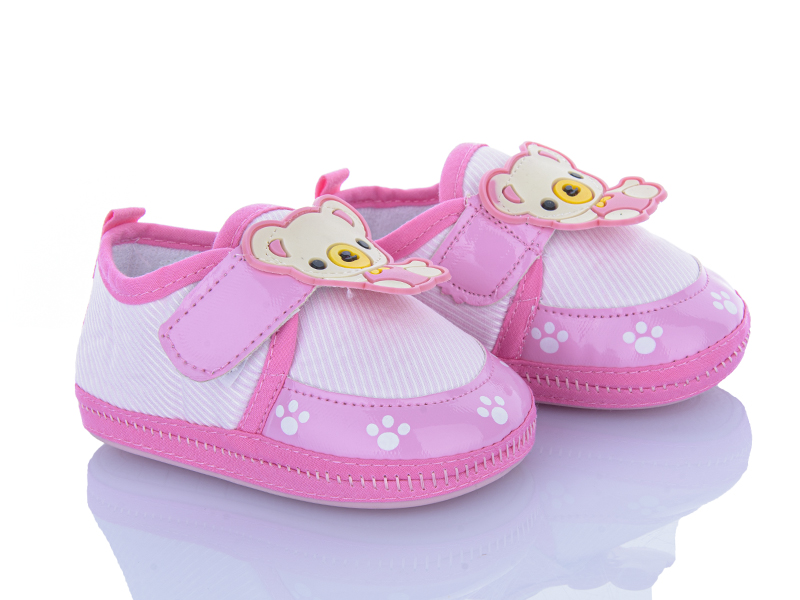 Пинетки JIBUKANG (13-15) 01-6696 pink (деми)