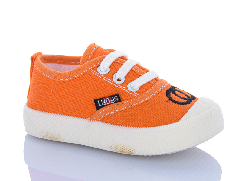 Кеды JIBUKANG (17-22) 03-737 orange (деми)