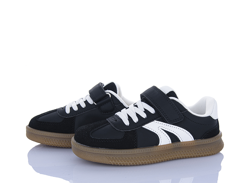 Кроссовки Clibee (31-36) EC679 black-white (деми)