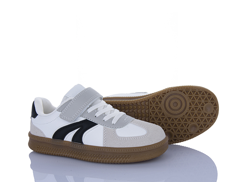 Кроссовки Clibee (31-36) EC679 grey-black (деми)