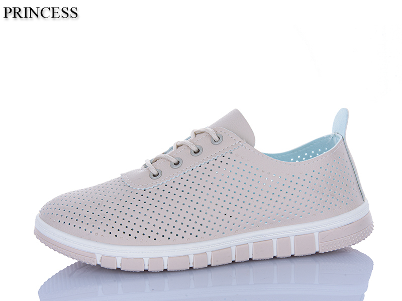 Кроссовки Princess (39-43) 66-10 батал (лето)