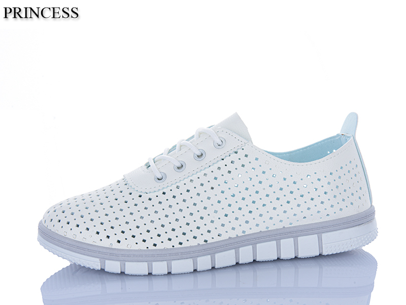 Кроссовки Princess (39-43) 66-14 батал (лето)