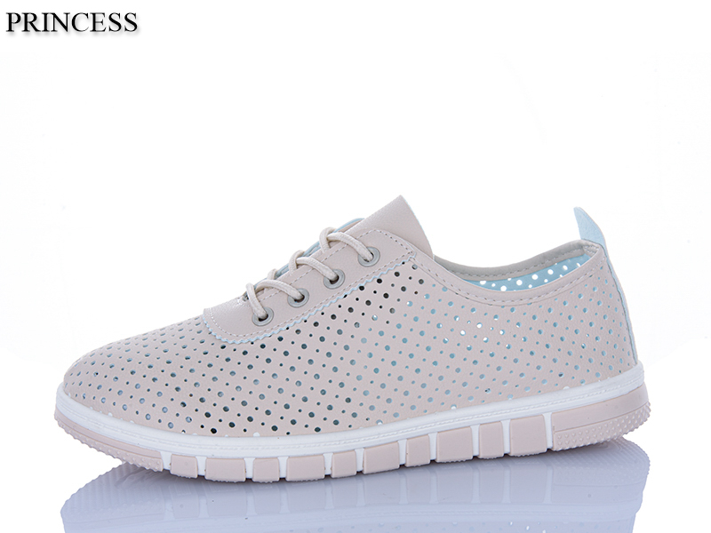 Кроссовки Princess (39-43) 66-2 батал (лето)