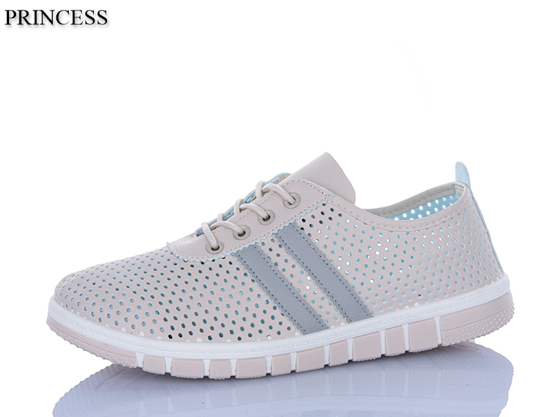 Кроссовки Princess (39-43) 66-22 батал (лето)
