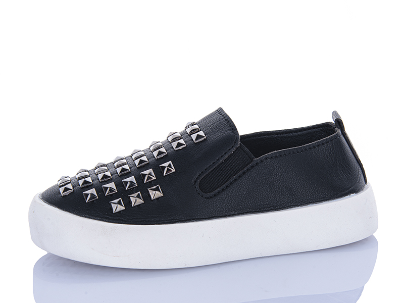 Слипоны JIBUKANG (27-31) A01-729 black (деми)