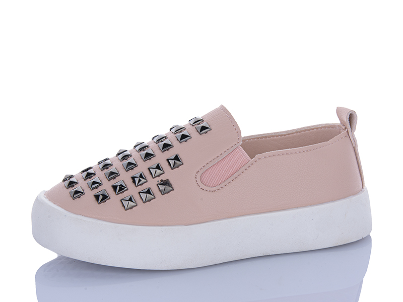 Слипоны JIBUKANG (27-31) A03-729 pink (деми)