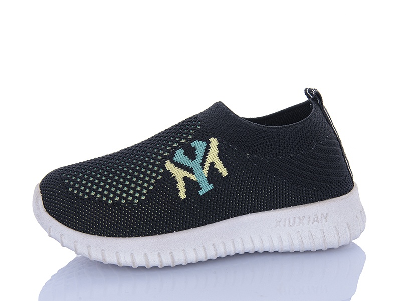 Кроссовки Super Gear (28-33) A00927 black (лето)