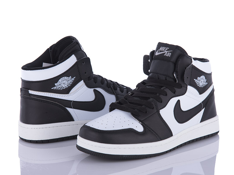 Кроссовки Violeta (41-46) 21009-1 black-white (деми)