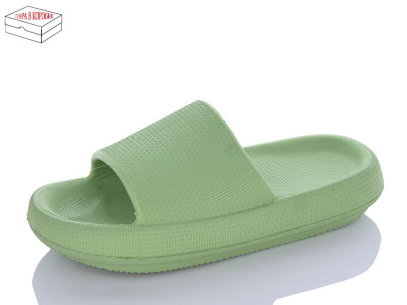 Шлепанцы Restime (35-40) TWL22033 mint (лето)